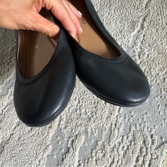 Lucky Brand Erin black ballet Flats slip on round toe Size 9 - Picture 8 of 10